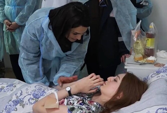 Нәзік лесбияндық секс туралы бейне