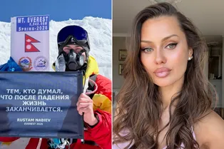 «У меня всё тело в мурашках»: Виктория Боня обратилась к покорившему Эверест безногому россиянину Рустама Набиева «У меня всё тело в мурашках»: Виктория Боня обратилась к покорившему Эверест безногому россиянину Рустама Набиева