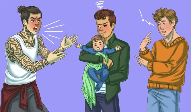 Test your sherlock: guess who the baby’s father is! Test your sherlock: guess who the baby’s father is!