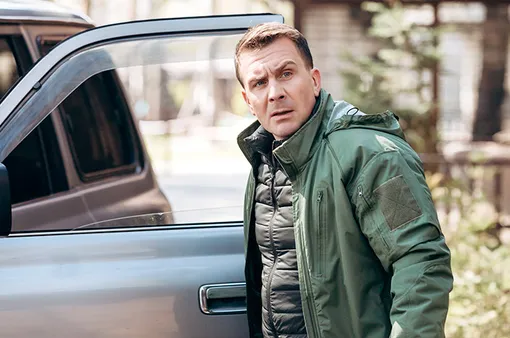 Антон Васильев в сериале «Невский» Антон Васильев в сериале «Невский»