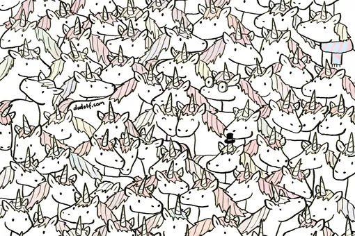 Тест: найди трех пони среди единорогов и докажи, что входишь в 5% самых наблюдательных людей! Тест: найди трех пони среди единорогов и докажи, что входишь в 5% самых наблюдательных людей!