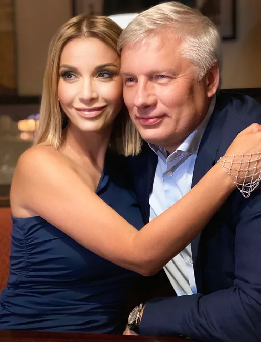 Ольга Орлова с мужем