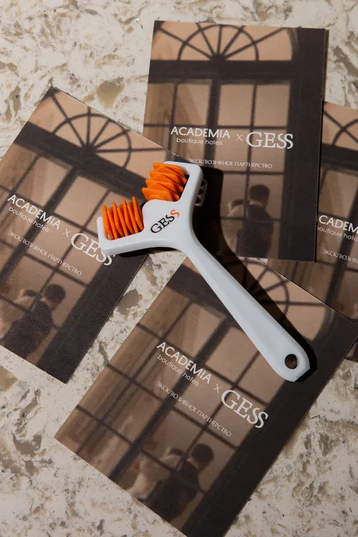 Коллаборация ACADEMIA boutique hotels и beauty brand GESS Коллаборация ACADEMIA boutique hotels и beauty brand GESS