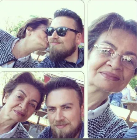 Так она выглядит сейчас (на фото — с сыном Илканом) Так она выглядит сейчас (на фото — с зятем