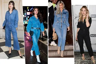 Как выбрать стильный джинсовый комбинезон