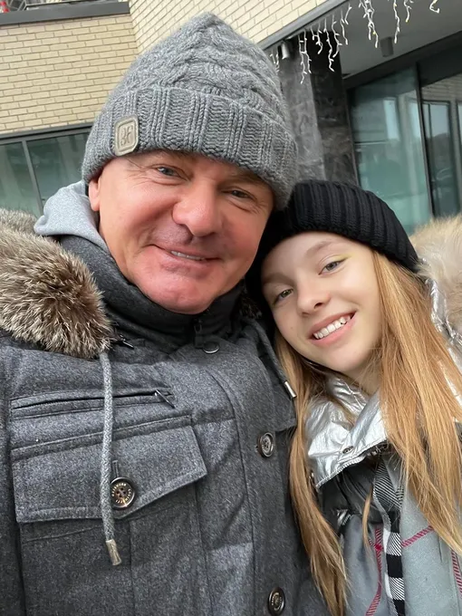 Владимир Сычев с дочерью Анной