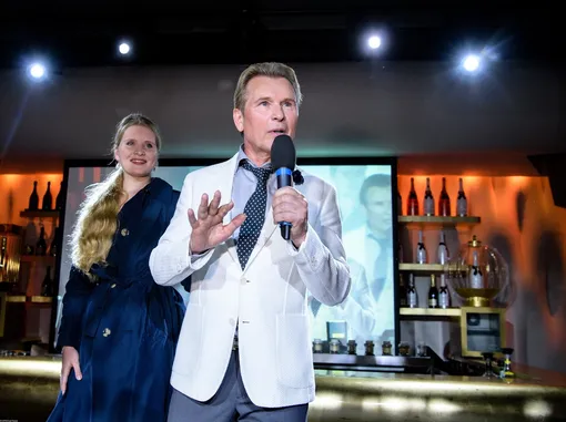 Александр Малинин с дочерью Устиньей