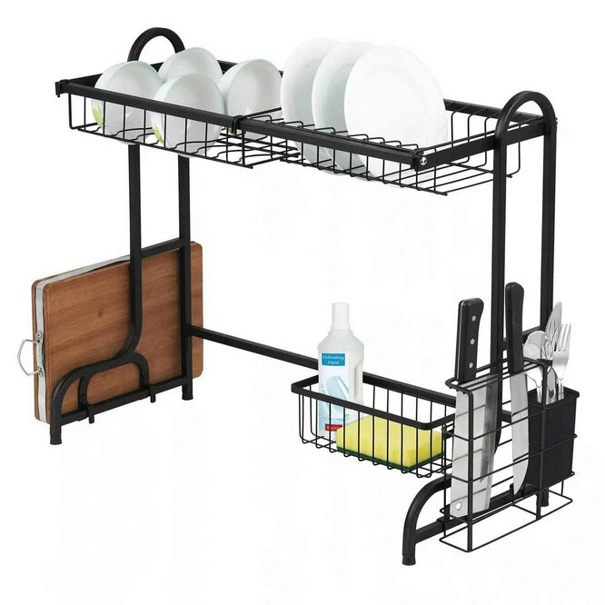 arrangement of the workspace near the sink