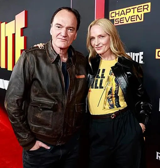 Квентин Тарантино и Ума Турман