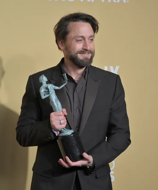 Киран Калкин получил премию SAG Киран Калкин получил премию SAG
