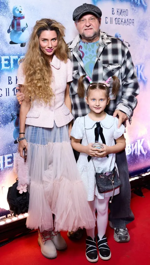Наталья Громова, Александр Самойленко и их дочь Ева