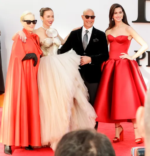 Звезды продвигают фильм «Дьявол носит Prada 2»