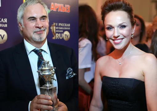 Альбина Джанабаева и Валерий Меладзе