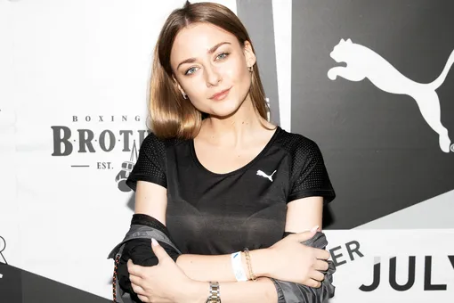 Ингрид Олеринская, Анка Ахалая и другие участники тренировки Puma Team Faster Ингрид Олеринская, Анка Ахалая и другие участники тренировки Puma Team Faster