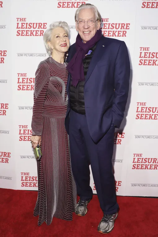 Хелен Миррен и Дональд Сазерленд