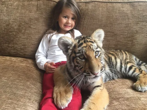 Дочь Виктории Бони в раннем детстве