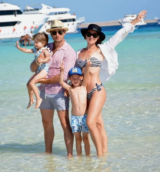 Александр Метелкин и Полина Казанцева воспитывают дочь Забаву и сына Льва