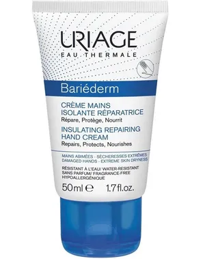 Uriage Восстанавливающий крем для рук Bariederm Creme Mains Isolante Reparatrice Крем 50мл Uriage Восстанавливающий крем для рук Bariederm Creme Mains Isolante Reparatrice Крем 50мл