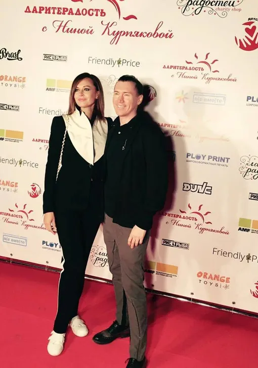 Ирина Безрукова и стилист Павел Ваан