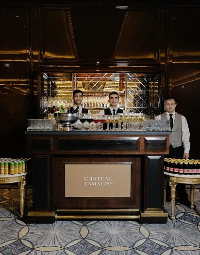 Корнер винного бренда Chateau Tamagne, соки и нектары WIZ Корнер винного бренда Chateau Tamagne, соки и нектары WIZ