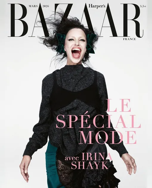 Ирина Шейк на обложке французского глянца