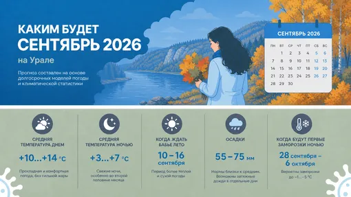 погода на сентябрь 2026 урал погода на сентябрь 2026 урал