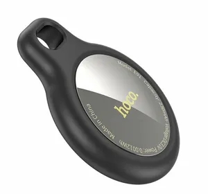 GPS-трекер маячок брелок AirTag ( для iPhone) для автомобиля, ключей, животных, одежды черный + чехол в подарок