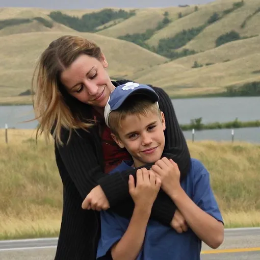 Патти Маллетт и маленький Джастин Бибер