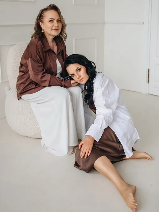 Ирина Шейкина с дочерью Маргаритой Грачевой