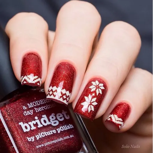 новогодний нейл арт новогодний нейл арт