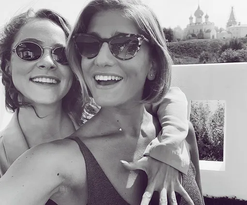 Аглая Тарасова и Нино Нинидзе