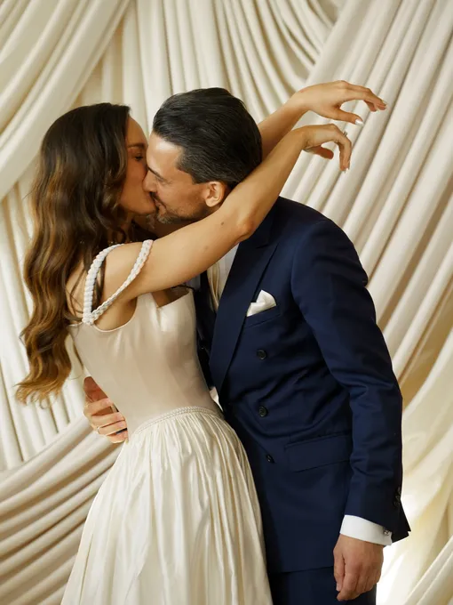 Виктория Дайнеко с мужем