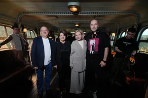 Министр культуры РФ Ольга Любимова посетила съемочный павильон международного блокбастера «Черный шелк»