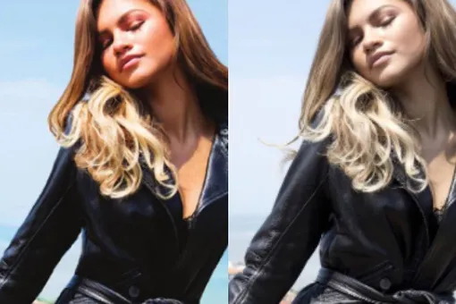 Модель устроила бунт из-за чрезмерной обработки ее фото Модель устроила бунт из-за чрезмерной обработки ее фото