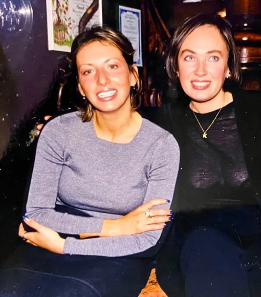 Беременные Алика Смехова и Лариса Гузеева. 2000 год Беременные Алика Смехова и Лариса Гузеева. 2000 год