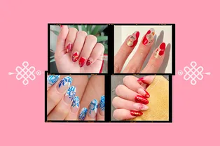 12 невероятно красивых дизайнов маникюра, которые привлекут удачу в Китайский Новый год