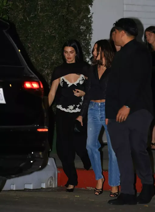 Кендалл Дженнер и Хейли Бибер