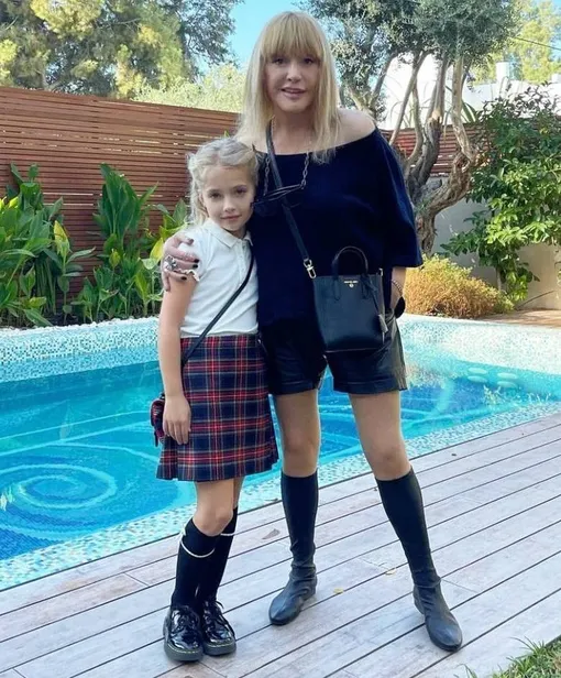 Алла Пугачева с дочерью Лизой