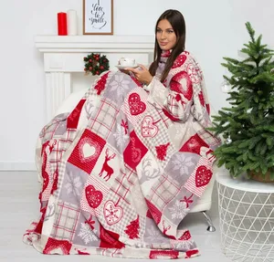 Плед с рукавами