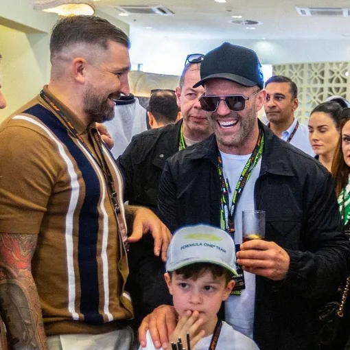 Баста и Джейсон Стэйтем. Декабрь 2024 г.