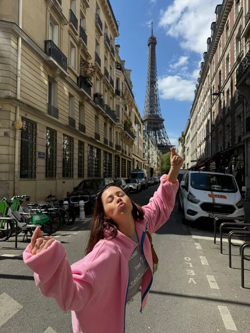 Олеся Иванченко впервые побывала в Париже