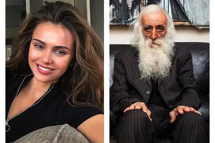 Модель Ксения Дели помогла почетному дедушке Краснодара купить жилье Модель Ксения Дели помогла почетному дедушке Краснодара купить жилье