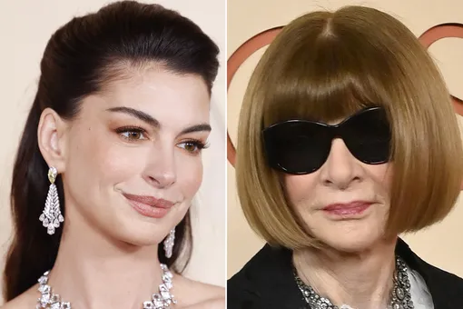 Самый смешной момент «Оскара-2026»: Энн Хэтэуэй и Анна Винтур воссоздали сцену из «Дьявол носит Prada» Самый смешной момент «Оскара-2026»: Энн Хэтэуэй и Анна Винтур воссоздали сцену из «Дьявол носит Prada»