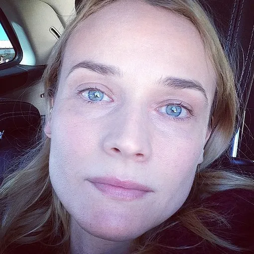 селфи без косметики фото диана крюгер