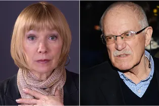 «Я стеснялась»: Елена Коренева у гроба Александра Митты рассказала о съемках на диване с Леонидом Филатовым