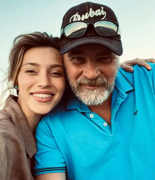 Регина Тодоренко и ее отец Петр