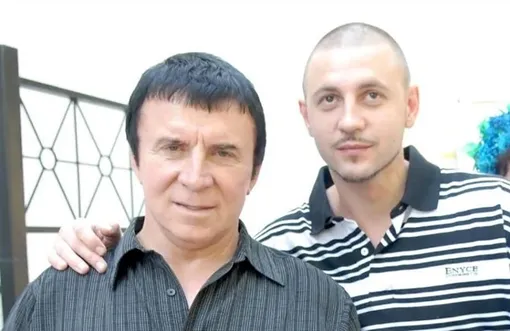 Анатолий Кашпировский с сыном Сергио Монтана Анатолий Кашпировский с сыном Сергио Монтана