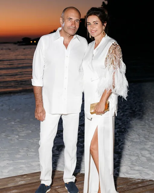 Игорь Крутой с женой Ольгой