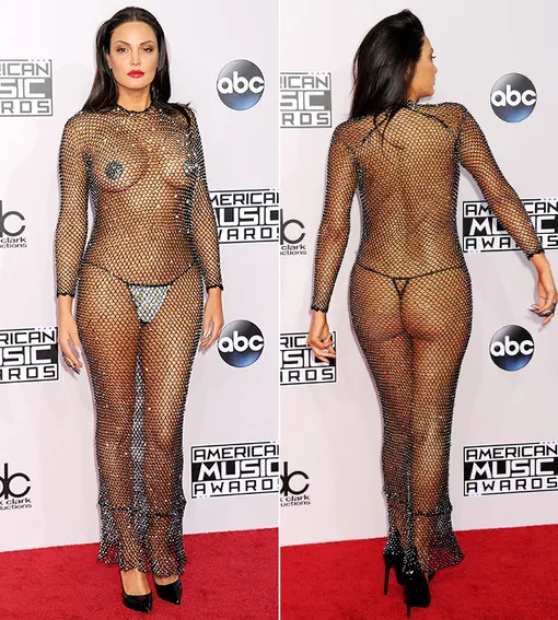 самые скандальные голые наряды звезд