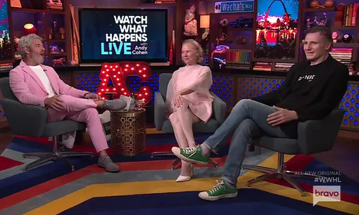 Энди Коэн, Памела Андерсон и Лиам Нисон